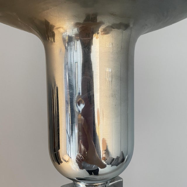 1930s Italian Art Deco Floor Lamp with Integrated Table, 1930s For Sale - Image 5 of 14