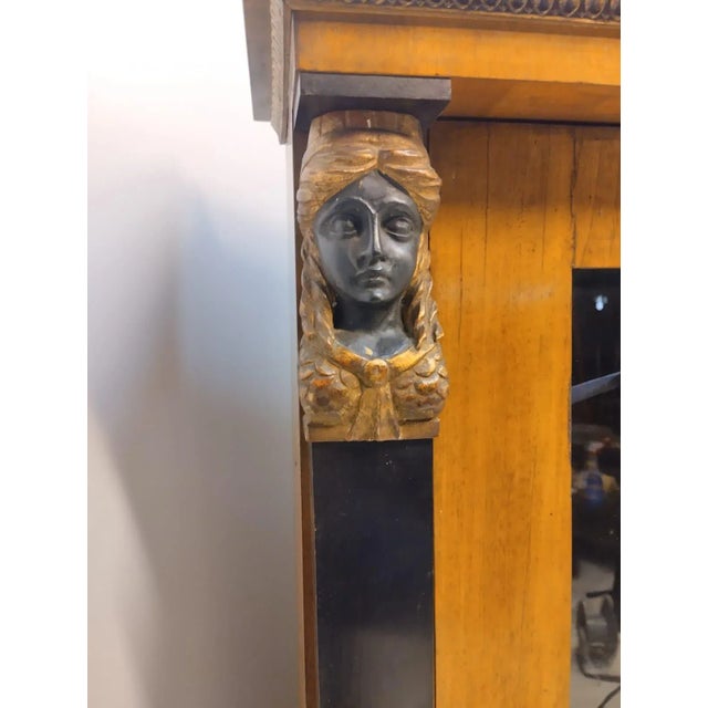 Empire Corner Showcase with Mystical Figures For Sale - Image 9 of 13