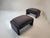Black Ottoman by Vico Magistretti for Cassina For Sale - Image 8 of 16