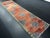 Burnt Orange Vintage Turkish Oushak Ethnic Wool Runner Rug For Sale - Image 8 of 11