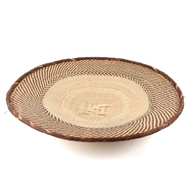 Early 20th Century Tonga Binga Basket 20.5 Inch For Sale