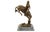 Gray After Frederic Remington, Cowboy on Horse, 20th Century, Bronze For Sale - Image 8 of 12