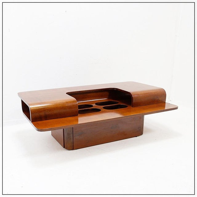 Italian Coffee Bar Table, 1970s For Sale - Image 10 of 16