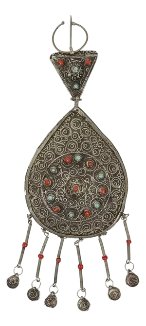 Large Vintage Moroccan Tribal Fibula