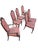 Mid-Century Modern Antique French Provincial Carved Dining Chairs – Set of 6 (2 Armchairs, 4 Side Chairs) For Sale - Image 3 of 6