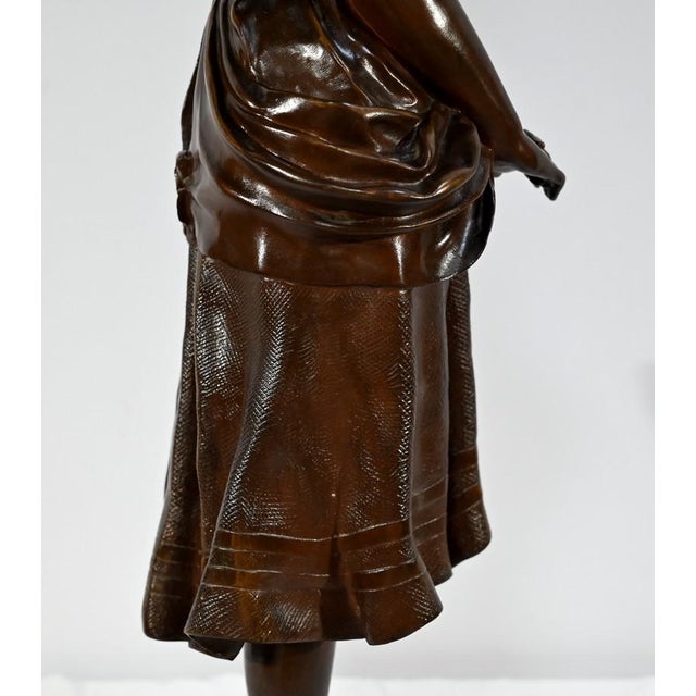 J-B.Germain, The Girl with the Broken Jug, Late 19th Century, Bronze For Sale - Image 18 of 18