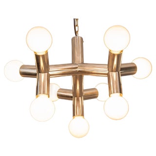 Atomic Ceiling Lamp attributed to J.T. Kalmar, 1970s For Sale