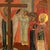 Antique Orthodox Icon St. Helena & Constantine Marcarius True Cross 1820 For Sale In Portland, OR - Image 6 of 11