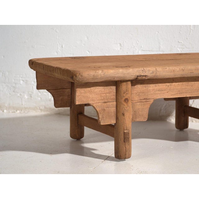 Antique Pine Low Table For Sale - Image 5 of 10