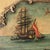 Unknown, Painting Sea and Port View, Oil on Panel For Sale - Image 4 of 12