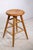 Brown Solid Wood Swivel Seat Counter Stool For Sale - Image 8 of 8