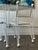 White Custom Patio Set by Steve Campos, 3 Pieces For Sale - Image 8 of 14