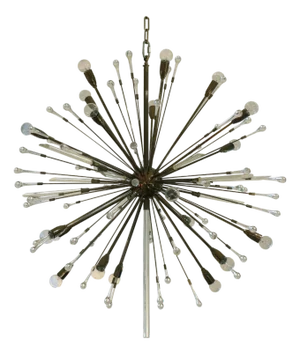 1960s Twenty Light Modernist Sputnik Chandelier