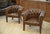 Vintage Leather Club Chairs, 1990s, Set of 2 For Sale - Image 4 of 14