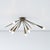 Metal Mid-Century Sputnik Ceiling Light, 1960s For Sale - Image 7 of 18