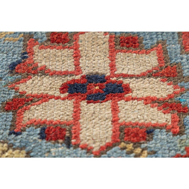 1920s Antique Persian Heriz/Serapi Rug-9′4″ × 12′1″ For Sale - Image 12 of 15