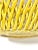 Ceramic Vintage Italian Yellow Ceramic Basket Weave Cachepot Planter For Sale - Image 7 of 10