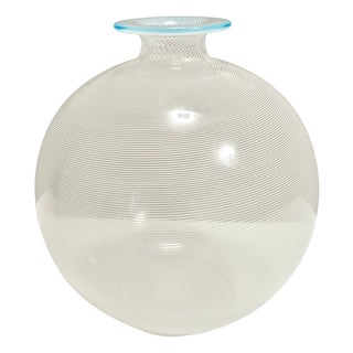 Murano Glass Vase by Ercole Barovier for Barovier & Toso, Italy, 1970s For Sale