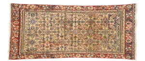 Vintage Persian Mahal Runner - 03'09 X 08'07