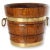 Wood English Banded Oak Bucket/Planter For Sale - Image 7 of 7