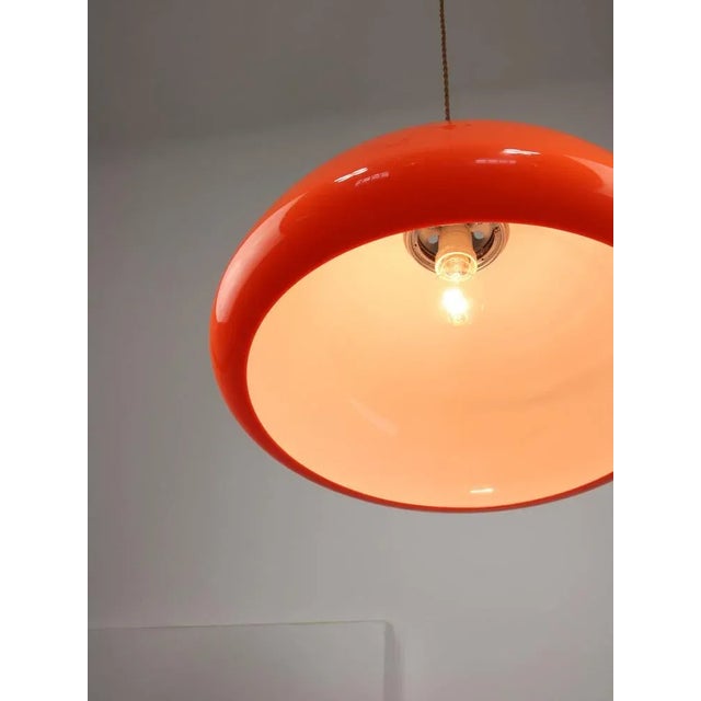 Mid-Century Modern Cabras Lamp by Luigi Massoni for Guzzini (Rare Large), 1960s For Sale - Image 12 of 18