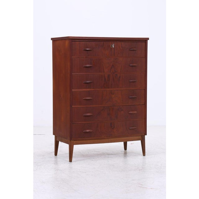 Vintage Danish Commode in Teak, 1960s For Sale - Image 12 of 12