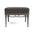 Brown Jordan Brown Jordan Calcutta Ottoman, Mica frame with Fusion Charcoal fabric For Sale - Image 4 of 11