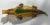 Yellow Italian Mid Century Blown Glass Alligator Wine Bottle For Sale - Image 8 of 13