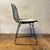 Bertoia Side Chair in Black with Cushion by Harry Bertoia, 1950s For Sale - Image 3 of 5