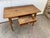 1930s Desk Table with 1 Drawer Oak Top 105x56cm, 1930s For Sale - Image 5 of 18