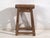Antique Asian Stool in Elm, 1900s For Sale - Image 4 of 7