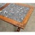 Italian 19th Century Inset Marble-Top Oak Trestle Table For Sale - Image 9 of 14