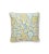 Contemporary The House of Scalamandré Maiden Floral Square Pillow, Aruba For Sale - Image 3 of 3