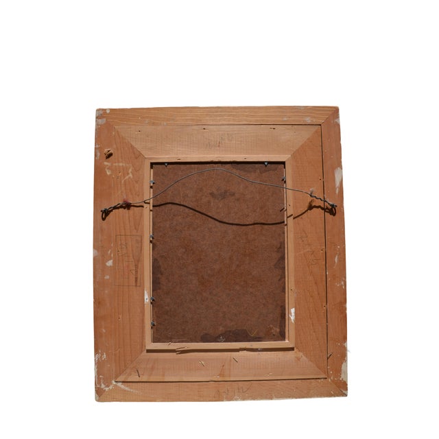 Army Green City Oil Painting by Custer For Sale - Image 8 of 9