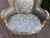 1950s 1950 French Louis XVI Gold Beech Damask Settee - 1 Pc For Sale - Image 5 of 14