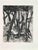 Etching on Montval paper, realized between 1927 and 1930. Table from "Les Fables de La Fontaine", published in 1952 in and...