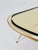 Mid-Century German Tripod Glass & Brass Coffee Table ffrom Ilse Möbel, 1950s For Sale - Image 3 of 11
