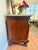 Late 19th Century Fine French Empire Flame Mahogany Commode with Bronze Carytids For Sale - Image 4 of 7