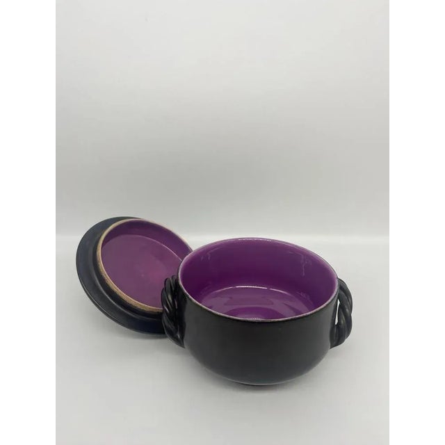 Ceramic Vintage Ceramic Box from Vallauris, 1950 For Sale - Image 7 of 8