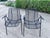 Black 1950s Woodard Sculptura Arm Chairs, Attributed - A Pair For Sale - Image 8 of 13
