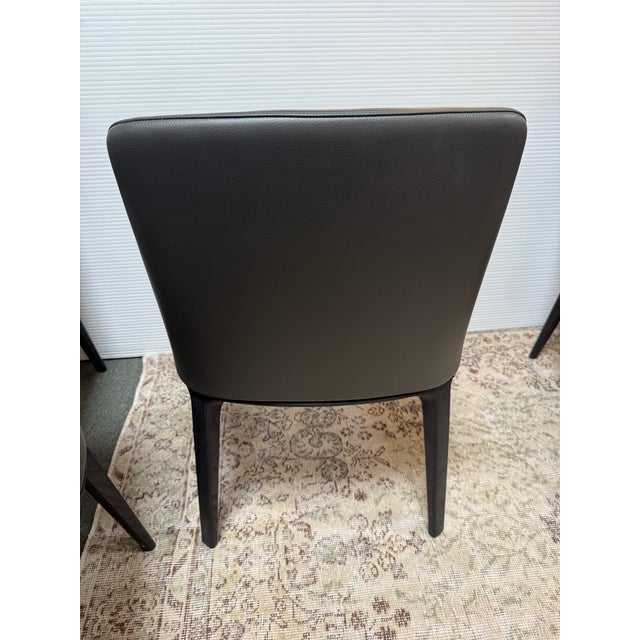 Poliform Sophie Side Dining Chairs, Set of Eight For Sale In San Francisco - Image 6 of 12