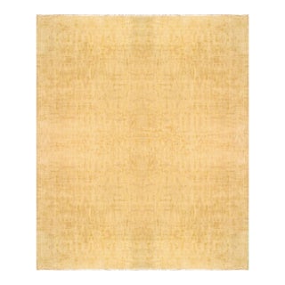 Pasargad Home Antique Savonnerie Wool Area Rug-17' 8" X 20' 6" , Beige For Sale