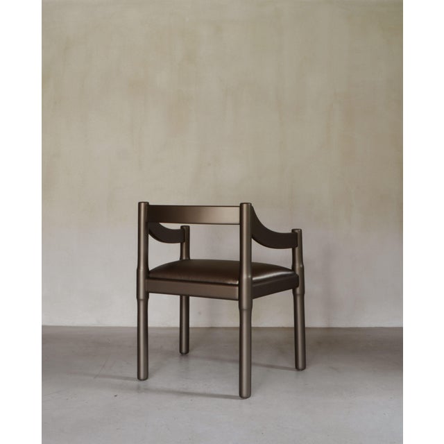 Brown Light Carimate by Vico Magistretti for Cassina, 1970s For Sale - Image 8 of 9