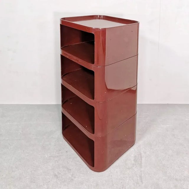 Vintage Modular Shelf by Anna Castelli Ferreri for Kartell, 1970s For Sale - Image 6 of 13