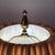 Metal Vintage Original Rembrandt Masterpiece Brass & Metal Table Lamp, Pleated Shade For Sale - Image 7 of 12