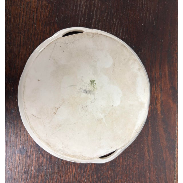 This beautifully made vintage English ceramic bureau tray is small in size yet rich in detail and historical charm. At its...