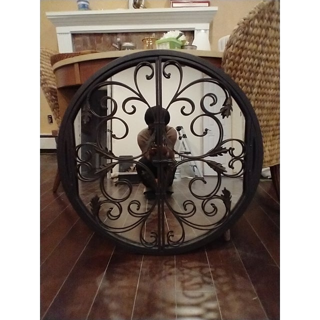 2000s Bombay Company Round VintageStyle Mirror Chairish