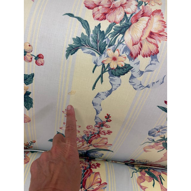 Traditional Floral Upholstered Sofa by Southwood Reproductions For Sale - Image 9 of 12