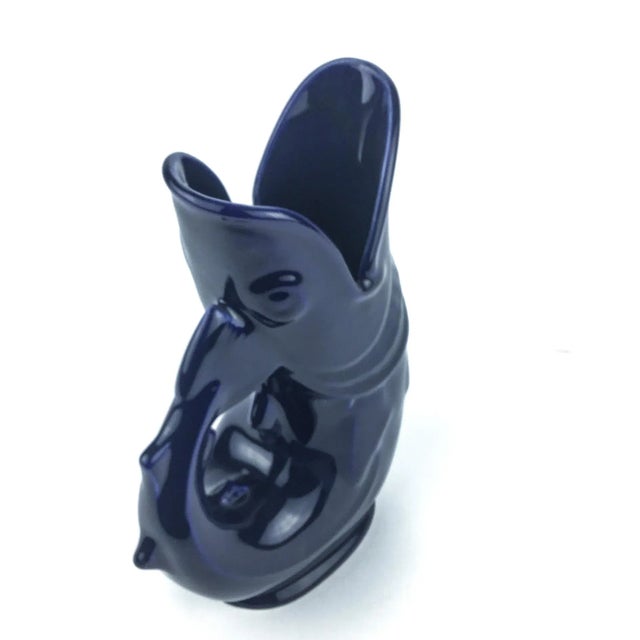 Vintage Ceramic Gurgling Cod Custom Made for Shreve Crump and Low For Sale In Portland, ME - Image 6 of 10