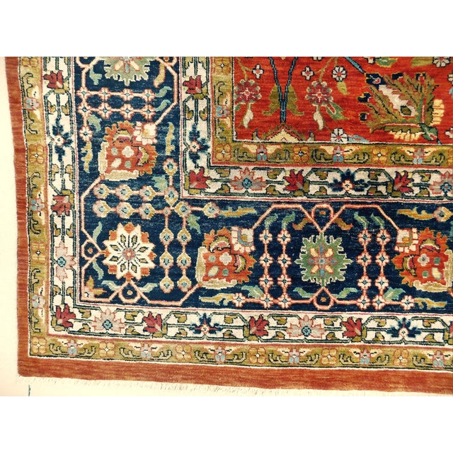 Persian Vintage Hand Knotted Persian Rug. 17'x 11'4" For Sale - Image 3 of 18